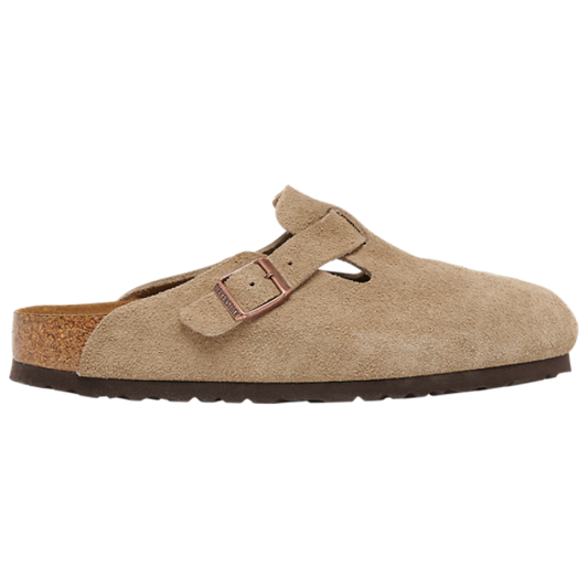 Birkenstock Boston Soft Footbed Suede Clogs - Women's