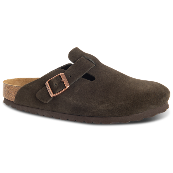 Birkenstock Boston Soft Footbed Suede Clogs - Women's