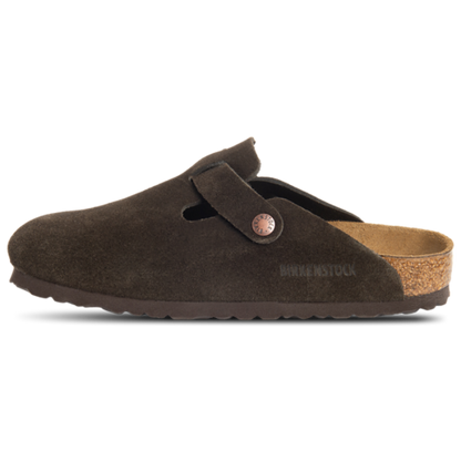 Birkenstock Boston Soft Footbed Suede Clogs - Women's